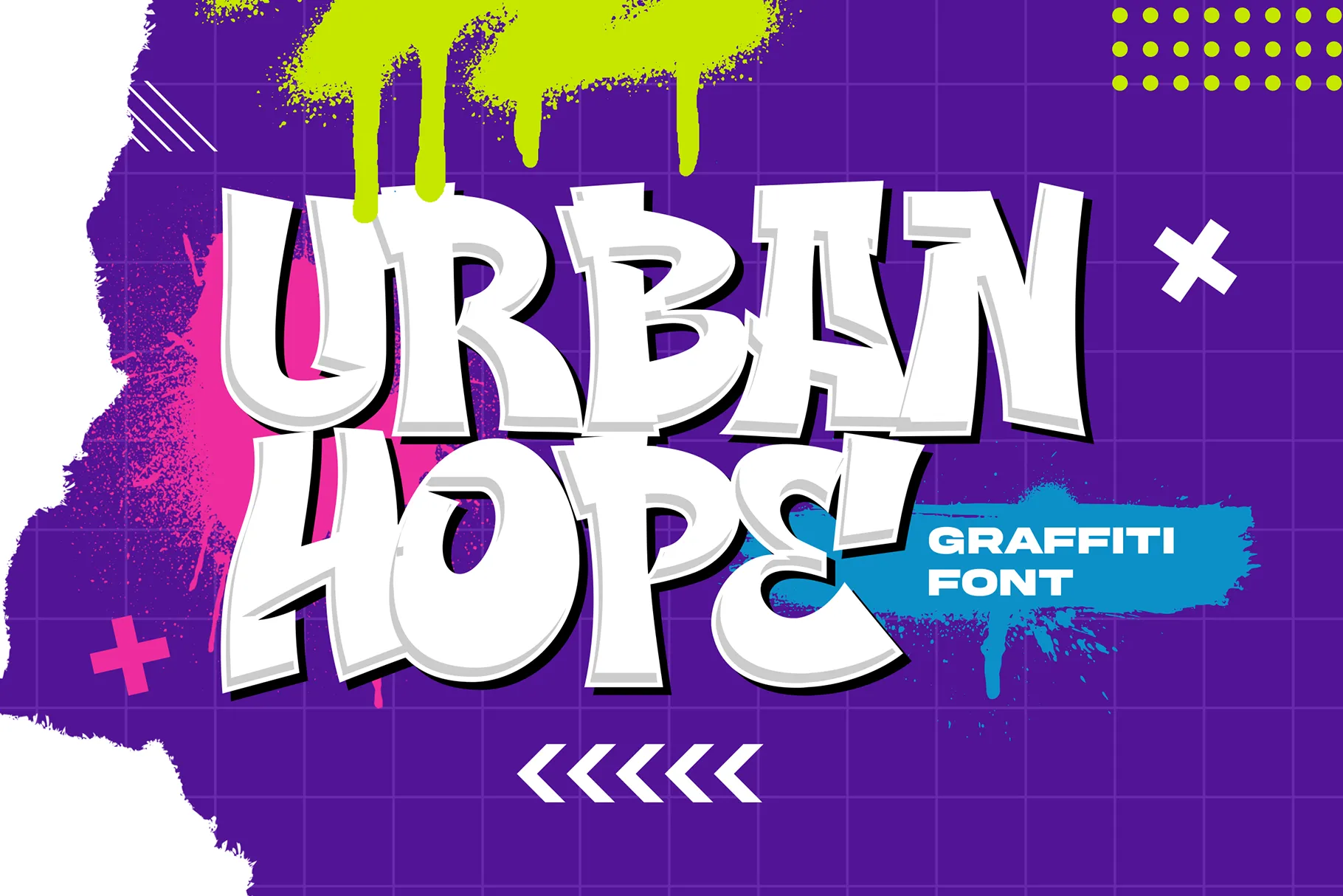 Urban Hope - Playful Graffiti Font